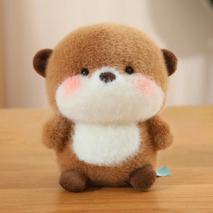 Cute 16cm Plush Companion Doll Capybara Elephant Stuffed Animal Pillow Super Soft Bear Animal Plush Toy Sleeping Gift