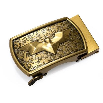 60 Kinds Metal Mens Relacement Belt Buckles Button Sliding Buckle Without Belt Black Gold Blue for 3.5 cm Ratchet Belts ONLY