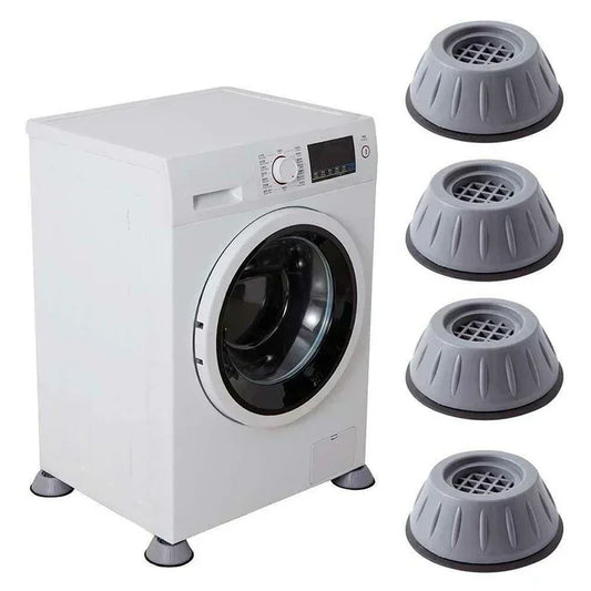 4Pcs Anti Vibration Pads Washing Machine Rubber Feet Legs Mat Anti-vibration Pad Universal Slipstop Silent Leg Base for Furnitur