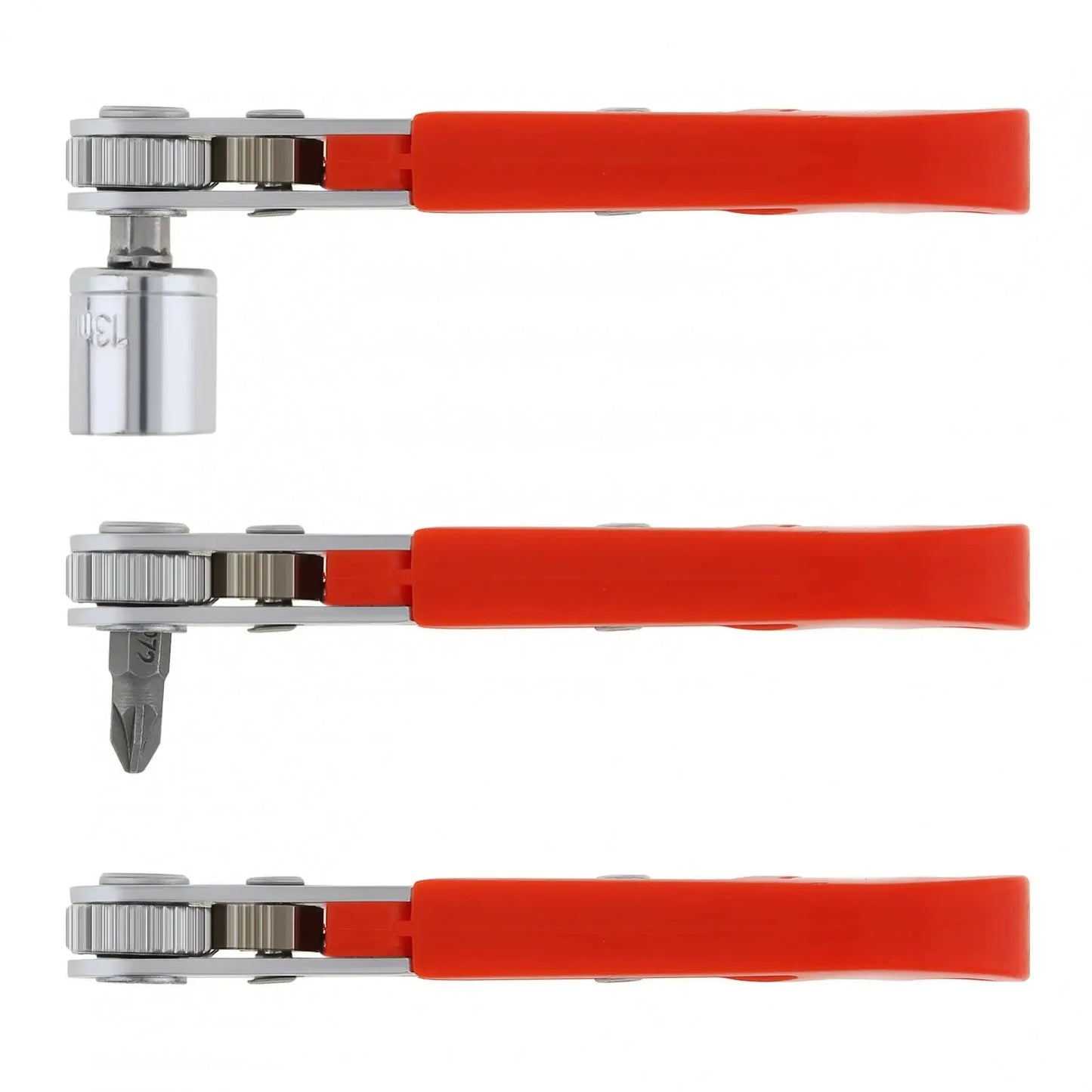 Right Angle Ratchet Wrench Screwdriver Socket Nut Set Metric Screwdriver Bit 1/4 Hexagon Handle Drive Torx Slot Hand Tool 90