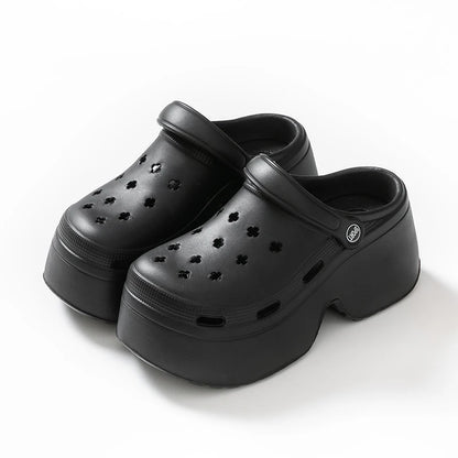 Chunky Platform Clogs Shoes for Women Thick Bottom Non-Slip Beach Sandals Women Summer Fashion Wedges EVA Sandals Slippers