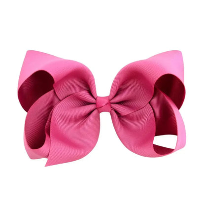 1PC Grosgrain Ribbon Solid Color Hair Bows Clip Girls Hair Clips Hairpins Barrettes Kids Baby Hair Accessories Wholesale