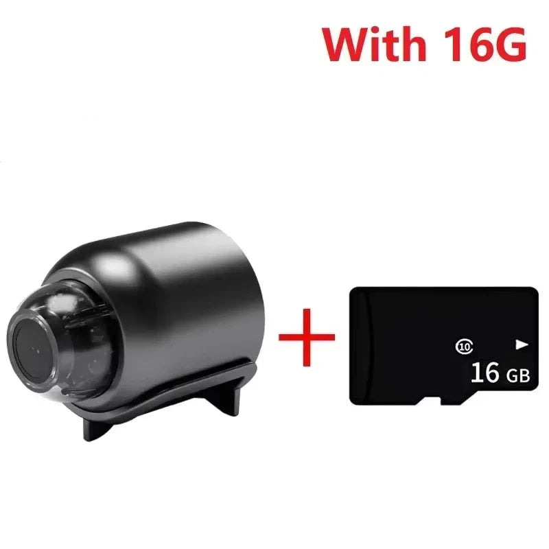 X5 Mini Camera 1080P Clear Night Vision Lightweight Portable Premium Cams Motion Detection Wireless WiFi Surveillance Cam 2026