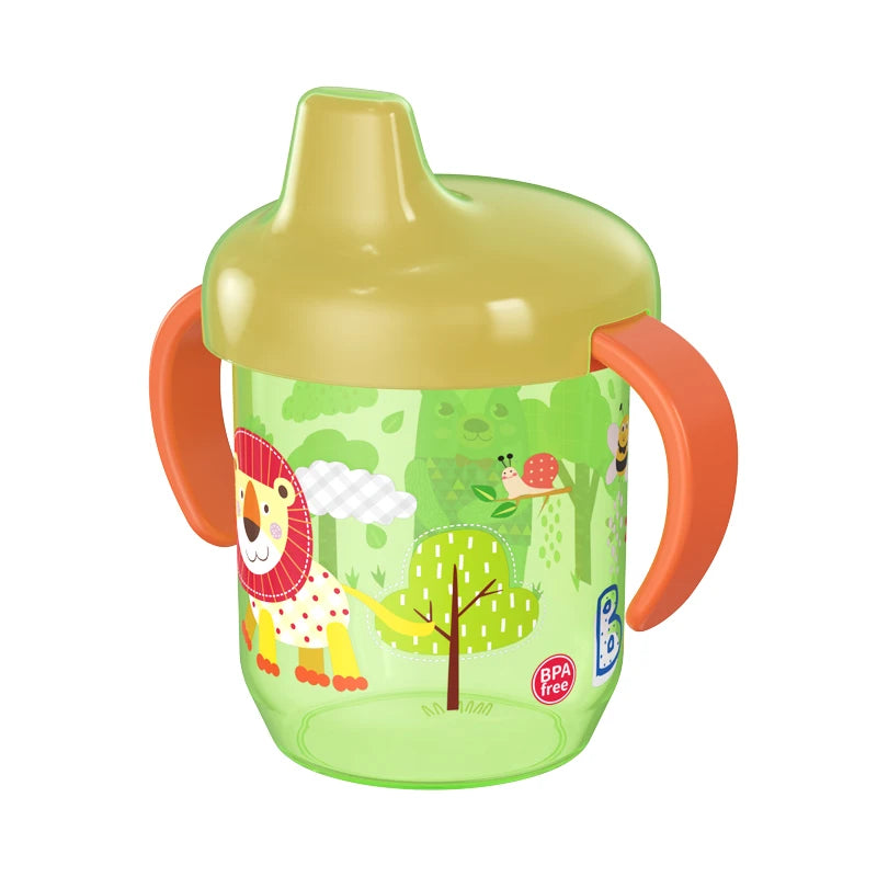 1PC Baby Duckbill Drinking Cup Wide Mouth Cup Baby Learning Drinking Cup with Double Handle for Learning Independent Drinking
