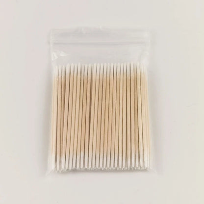 100/300/500/700/900Pcs Double-Tipped Cotton Swabs, for Tattooed Eyebrows, Beauty Makeup Tools for Wiping, Nail Polish Wiping
