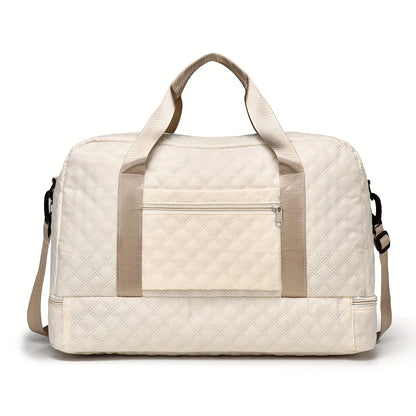 Lightweight Luggage Bag, Large Capacity Travel Duffle Bag Gym Tote Bags, Shoulder Weekender Overnight Bag
