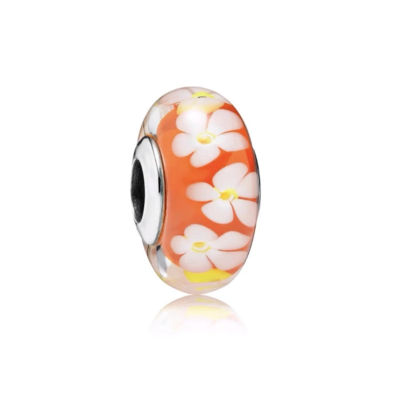Hot New Color Murano Glass Series Charm Beads Fit Original European Silver Bracelet Necklace DIY Women Fashion Jewelry Gift 2026