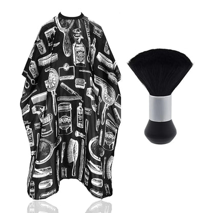 WANMEI Waterproof Hairdressing Shawl Bib paper Set Nylon Hairdressing Salon Clothes Chopped Hair Isolator Hair Dyeing Tool