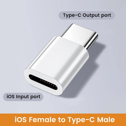 USB C To Lightning Adapter Fast Charging Type C Male To IOS Female Converter Data Transfer For Iphone15 Xiaomi USB C Adapter