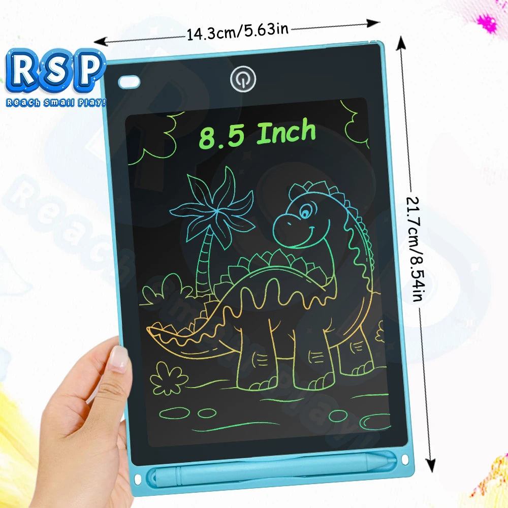 RSP 8.5 Inch Drawing Tablet LCD Writing Board For Kids Boys Girls Montessori Educational Toys Magic Doodle Board Birthday Gifts