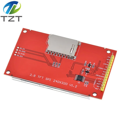 240x320 2.8" SPI TFT LCD Touch Panel Serial Port Module With PBC ILI9341 / ST7789V 2.8 Inch SPI Serial Display With Touch Pen