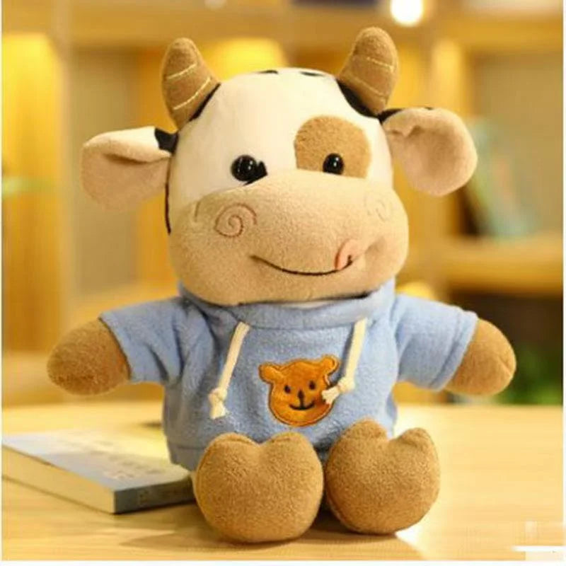 Cute Cow Plush Toy Rag Doll for Girlfriend Children's Toys Gifts Plush Toys Pillow Plushie Stuffed Animal Dolls
