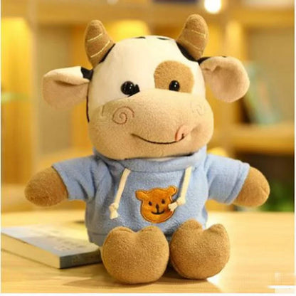 Cute Cow Plush Toy Rag Doll for Girlfriend Children's Toys Gifts Plush Toys Pillow Plushie Stuffed Animal Dolls