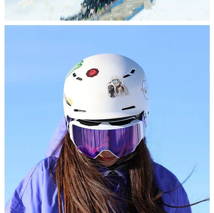 Kapvoe Flip Over Magnetic Snow Goggles Photochromic Ski Men Snowmobile Anti-Fog Snowboard Goggles Women Ski Equipment UV400