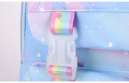 Capybara & Watermelon Graphic Print Schoolbags, Cute Cartoon Children Backpack, Girls Boys School Backpack, Capybara Lovers Bags