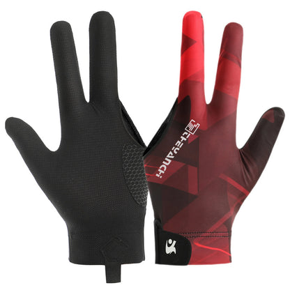 Pool Player Gloves Comfortable Billiard Glove 3 Finger Pool Gloves Lightweight Pool Table Glove