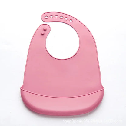 Silicone Baby Bib Waterproof Saliva Dripping Banana Bibs Newborn Feeding Soft Edible Aprons Baby Adjustable Burp Scarf