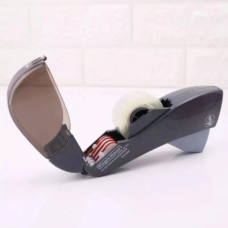 1Pcs Automatic Tape Dispenser Hand-held One Press Cutter for Gift Wrapping Scrap Booking Book Cover