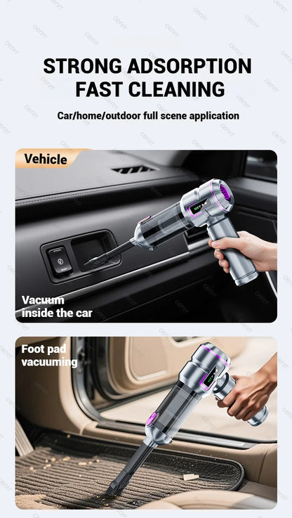 NEW Car Vacuum Cleaner, 998000PA Mini Cordless Powerful Portable Car Vacuum Cleaner for Home, Handheld Blower Car Cleaner