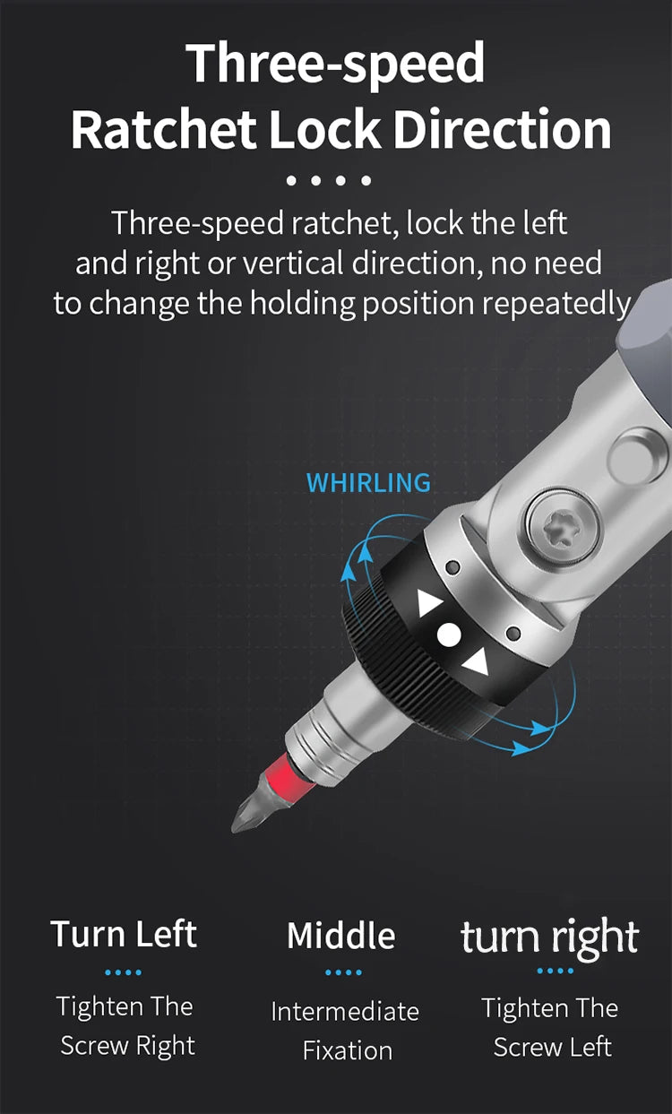 Ratchet Screwdriver Set Magnetic Hexagon Wrench Computer Repair Tools Car Bike Rapid Repair Tools Ket Multidirectional Vanadium