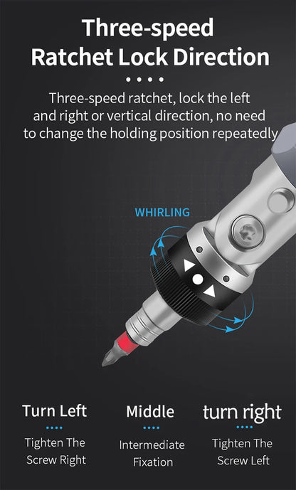 Ratchet Screwdriver Set Magnetic Hexagon Wrench Computer Repair Tools Car Bike Rapid Repair Tools Ket Multidirectional Vanadium
