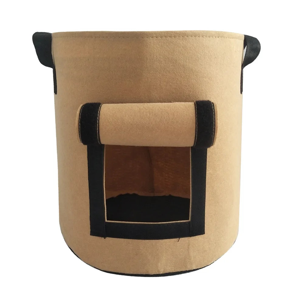 3Styles Felt, plant grow bags, nonwoven fabric garden potato pot, greenhouse vegetable growing bags, moisturizing vertical tools