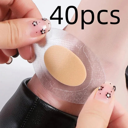 10-100pcs Gel Heel Protection Foot Patches Adhesive Blister Pads Hydrocolloid Heel Liner Shoes Stickers Pain Plaster Foot Care