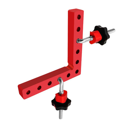 120/140mm Right Angle Fixing Clip 90 Degree L-shaped Auxiliary Fixture Positioning Panel Fixing Clamp Woodworking Clamping Tool
