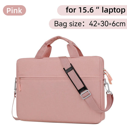 Laptop Sleeve Bag, 14 15.6 Inch Notebook Case For Macbook Air Pro Tablet, Waterproof Portable Travel Carrying Bag, Computer Handbag