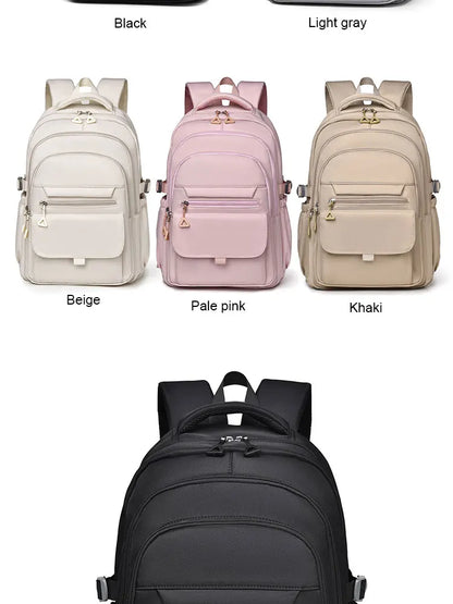A Multi-layer Waterproof and Stylish Oxford Backpack, Large-capacity Simple Commuter Out-of-town Student Backpack