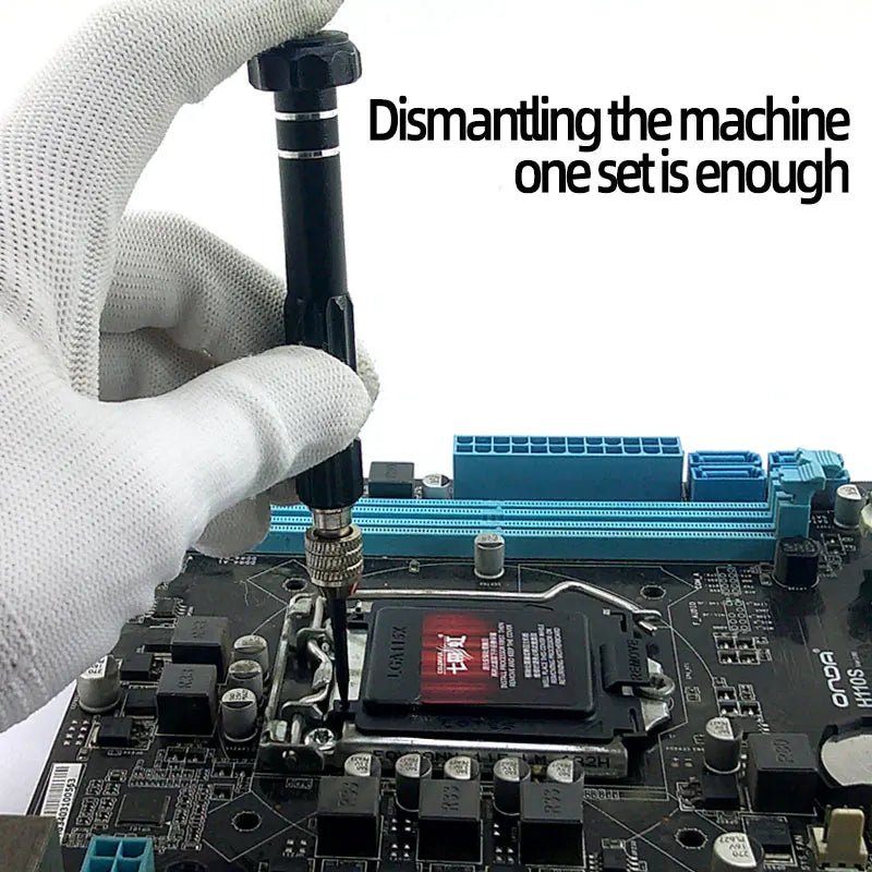 10-in-1 Precision Screwdriver Set for Mobile Phones, Notebooks, and Computers - Perfect for Small Maintenance and Disassembly