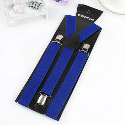 35/25/20mm Wide Men's Suspenders High Elastic Adjustable 4 Strong Clips Heavy Duty X-Back Trousers Braces
