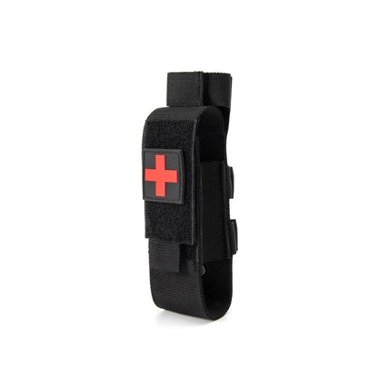 First Aid Kit Tourniquet Molle Survival Set Pouch Nursing Holder Scissors Bag Outdoor Equipment