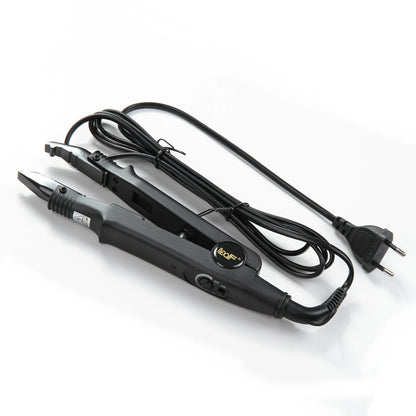 Herramienta profesional para extensiones de cabello Conector de cabello Fusión de hierro caliente Conector Temperatura ajustable Herramienta de fusión Enchufe UK/US/EU
