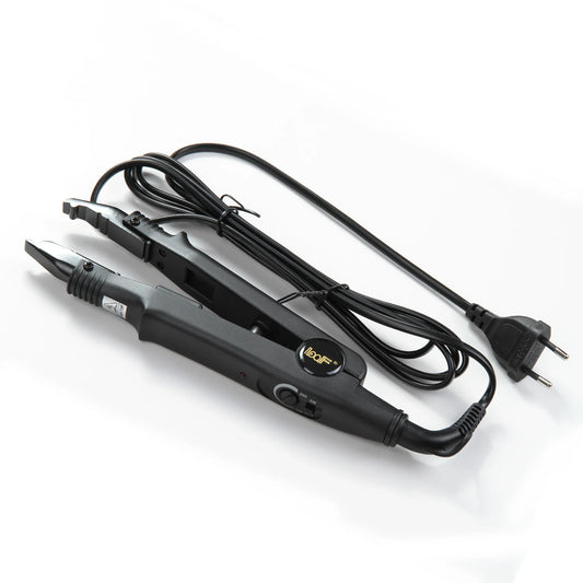 Herramienta profesional para extensiones de cabello Conector de cabello Fusión de hierro caliente Conector Temperatura ajustable Herramienta de fusión Enchufe UK/US/EU