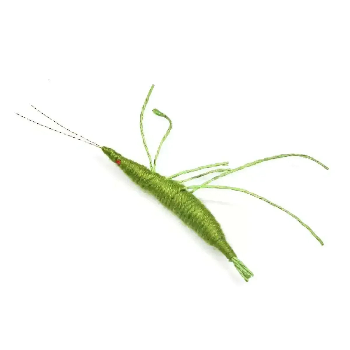 Simulated wool shrimp cat toy containing catnip interactive stress relief teeth grinding and cleaning teeth pet toy