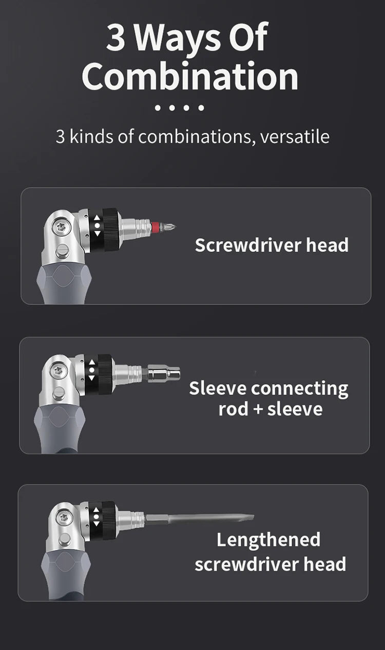 Ratchet Screwdriver Set Magnetic Hexagon Wrench Computer Repair Tools Car Bike Rapid Repair Tools Ket Multidirectional Vanadium