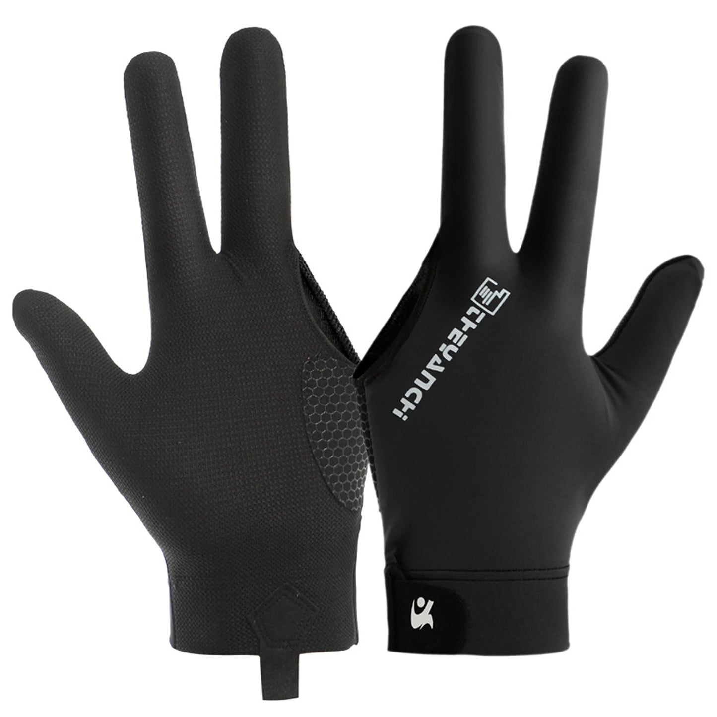 Pool Player Gloves Comfortable Billiard Glove 3 Finger Pool Gloves Lightweight Pool Table Glove
