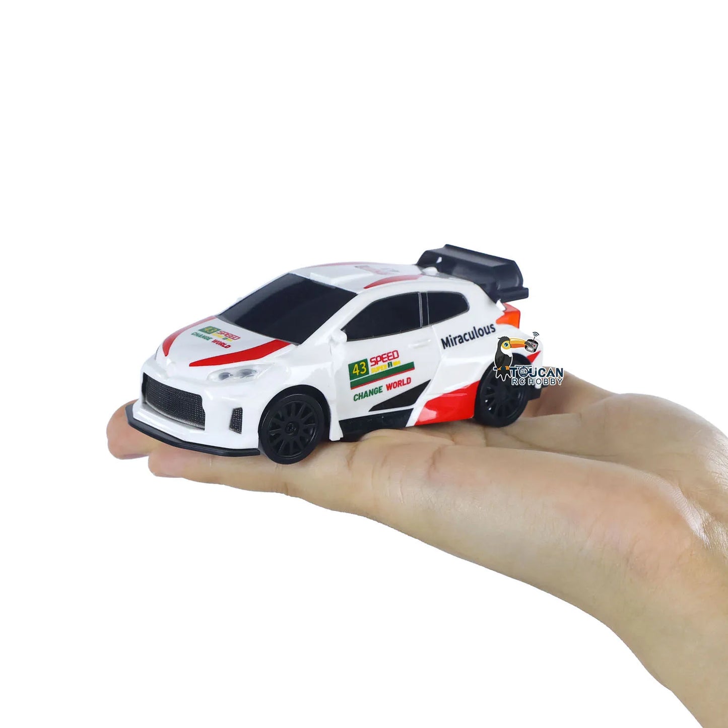New RC Drift Car, Upgraded Gyro 1/43 Racing RTR 4WD Four-wheel Drive High Speed Radio Control Model 2.4g, Drift Race Car Mini Gift