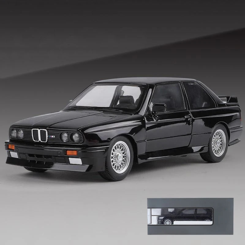 1:24 M3 E30 IM Alloy Miniature Car, Diecast Metal Model Collection Hobbies, Birthday Present With Friend Decoration Classic Car GT