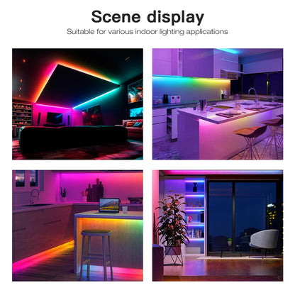 WLED LED Controller, ESP32, Mic Music UART RGB IC Digital Lights Addressable String Lighting, GLEDOPTO