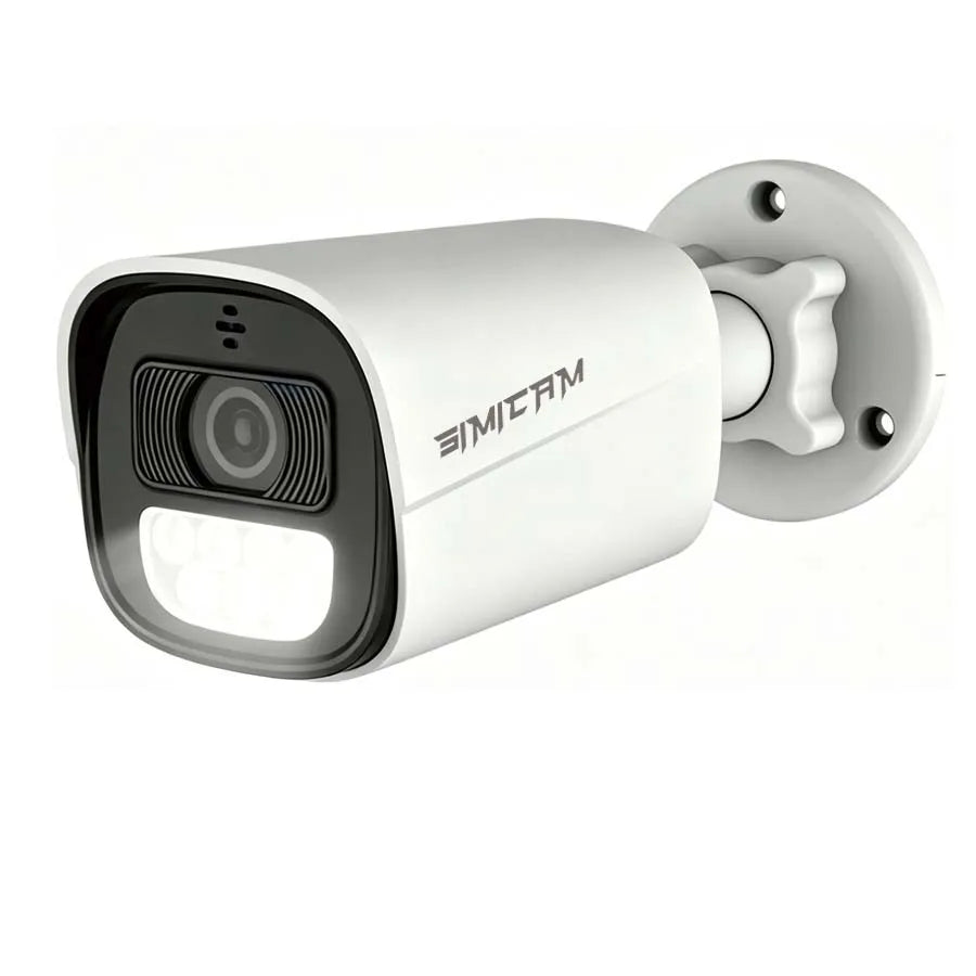 4K 5MP 4MP Home PoE IP Security Camera Outdoors Waterproof Audio Color Night Vision Surveillance Bullet Camera for NVR