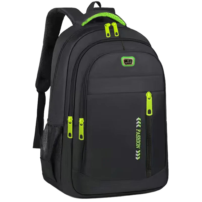 Ladies' backpack, female Korean version, trendy large capacity, high school, middle school, student backpack, travel bag, computer