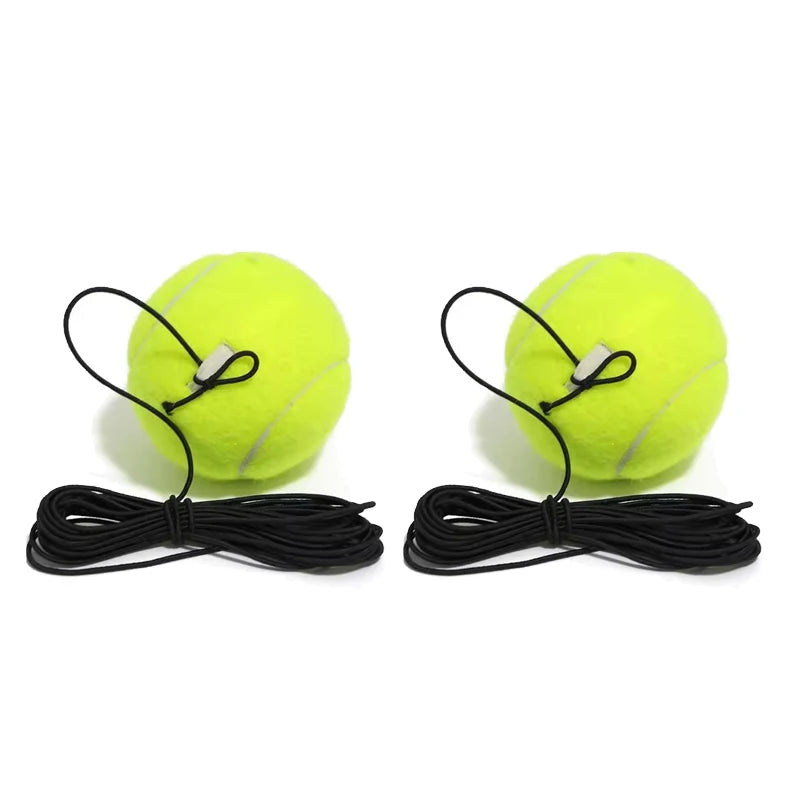 Professional Tennis Training Aids Bases With Elastic Rope Ball Practice Self-Duty Rebound Tennis Trainer Tennis Practice Tool