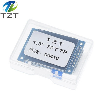 TFT Display 0.96 / 1.3 inch IPS 7P SPI HD 65K Full Color LCD Module ST7735 / ST7789 Drive IC 80*160 240*240 (Not OLED)
