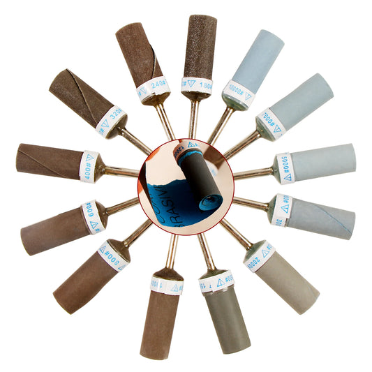 Wet Dry Sandpaper Stick Grinding Head Reusable Polished Buffing Rod Bit For Rotary Tool Accessories Jewelry Wood