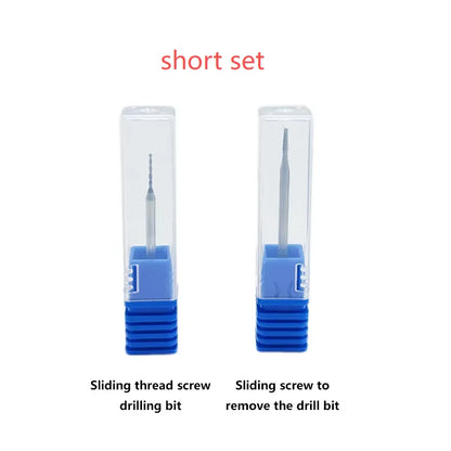Professional Damaged Screw Extractor Kit for Removing Stripped Broken Screws Phone PAD PC Repair Tool Set