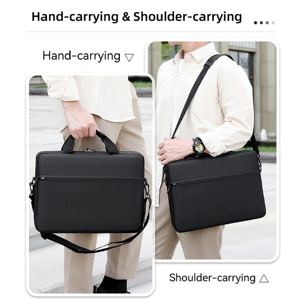 Laptop Sleeve Bag, 14 15.6 Inch Notebook Case For Macbook Air Pro Tablet, Waterproof Portable Travel Carrying Bag, Computer Handbag