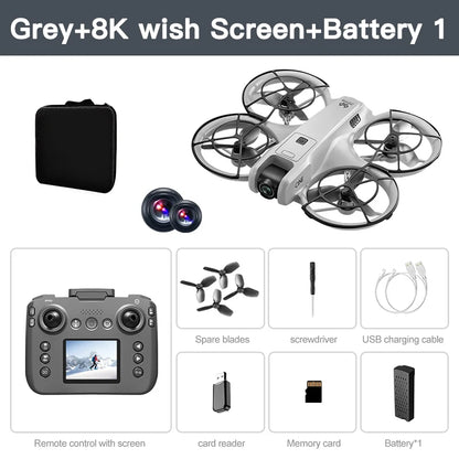 Xiaomi Mjia MINI V666 Drone 4K Professional WIFI 5G Dron Obstacle Avoidance Brushless Altitude Headless Mode RC Quadcopter Toys
