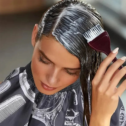 WANMEI Waterproof Hairdressing Shawl Bib paper Set Nylon Hairdressing Salon Clothes Chopped Hair Isolator Hair Dyeing Tool